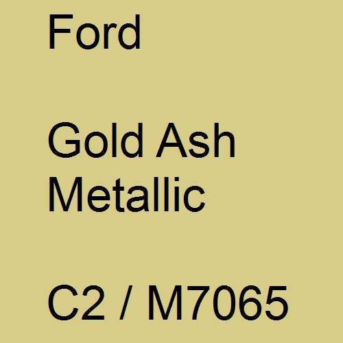 Ford, Gold Ash Metallic, C2 / M7065.